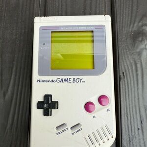 Vintage Nintendo Game Boy with Tetris